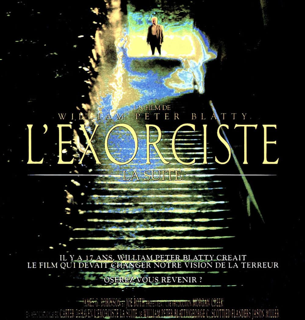 affiche de l'Exorciste 3 la suite