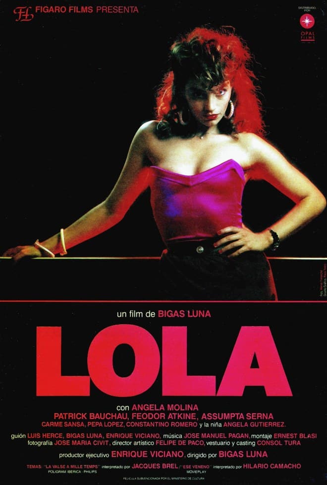 Lola, l'affiche espagnole