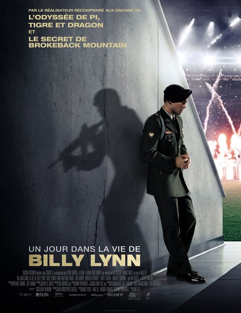 Affiche du film de Ang Lee Un jour dans la vie de Billy Lynn