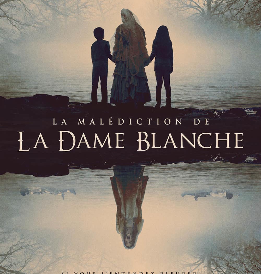 la malediction de la dame blanche : affiche française