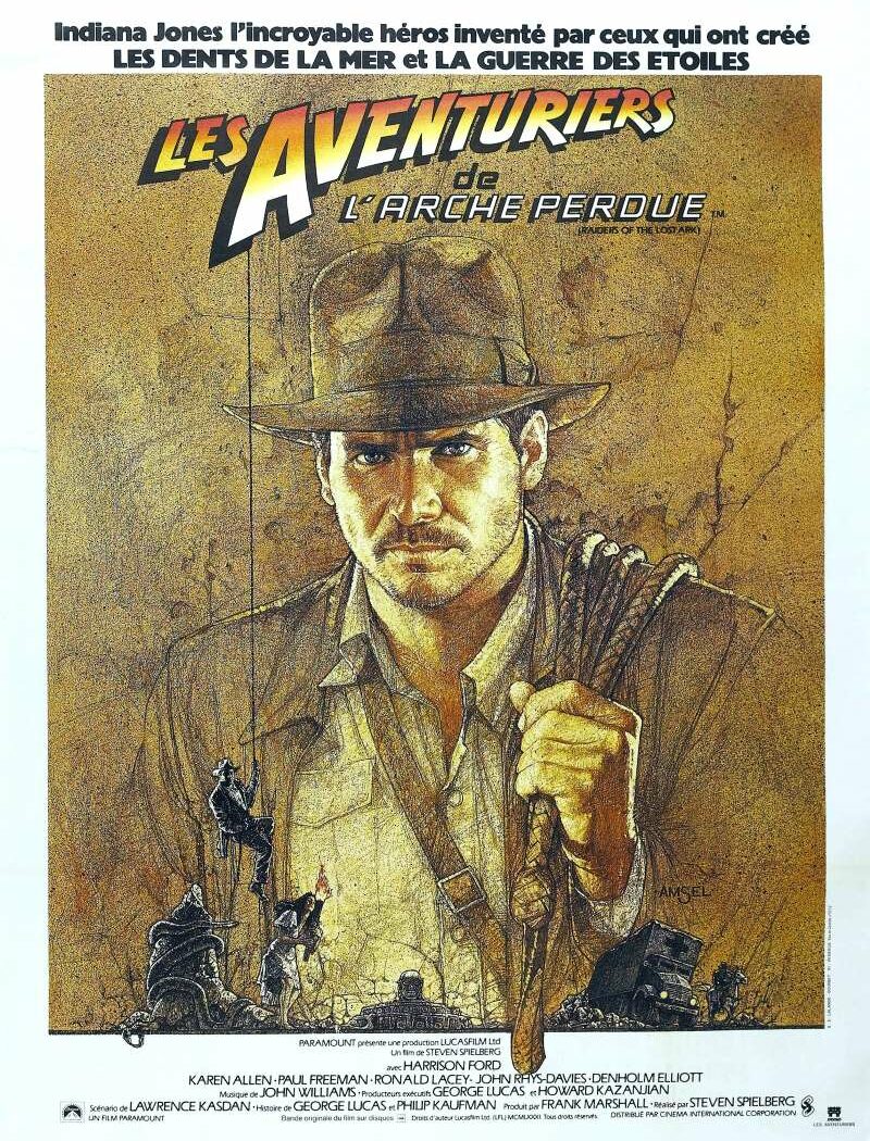 Les aventuriers de l'arche perdue, l'affiche