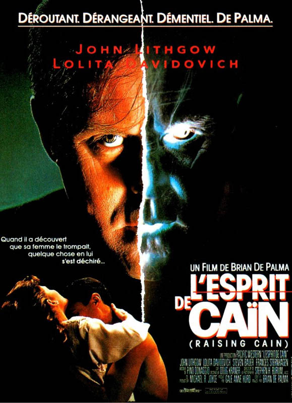 Affiche française de L'esprit de Caïn de Brian de Palma