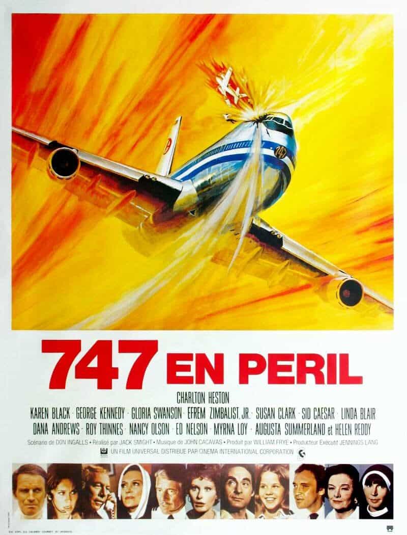 747 en péril, l'affiche