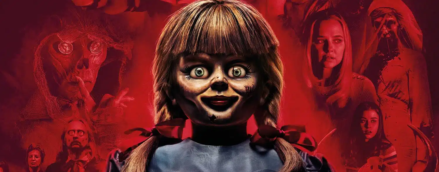 Extrait de l'affiche d'ANNABELLE, LA MAISON DU MAL