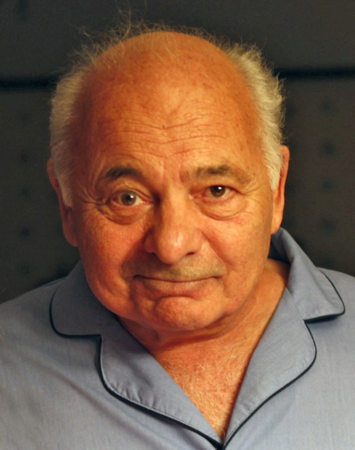 Portrait de Burt Young pris durant le tournage de Tom In America (2012)