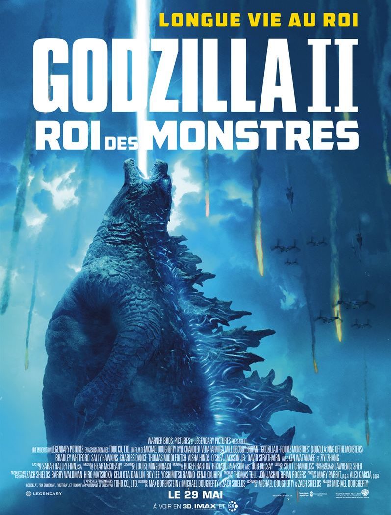French poster Godzilla King of the monsters