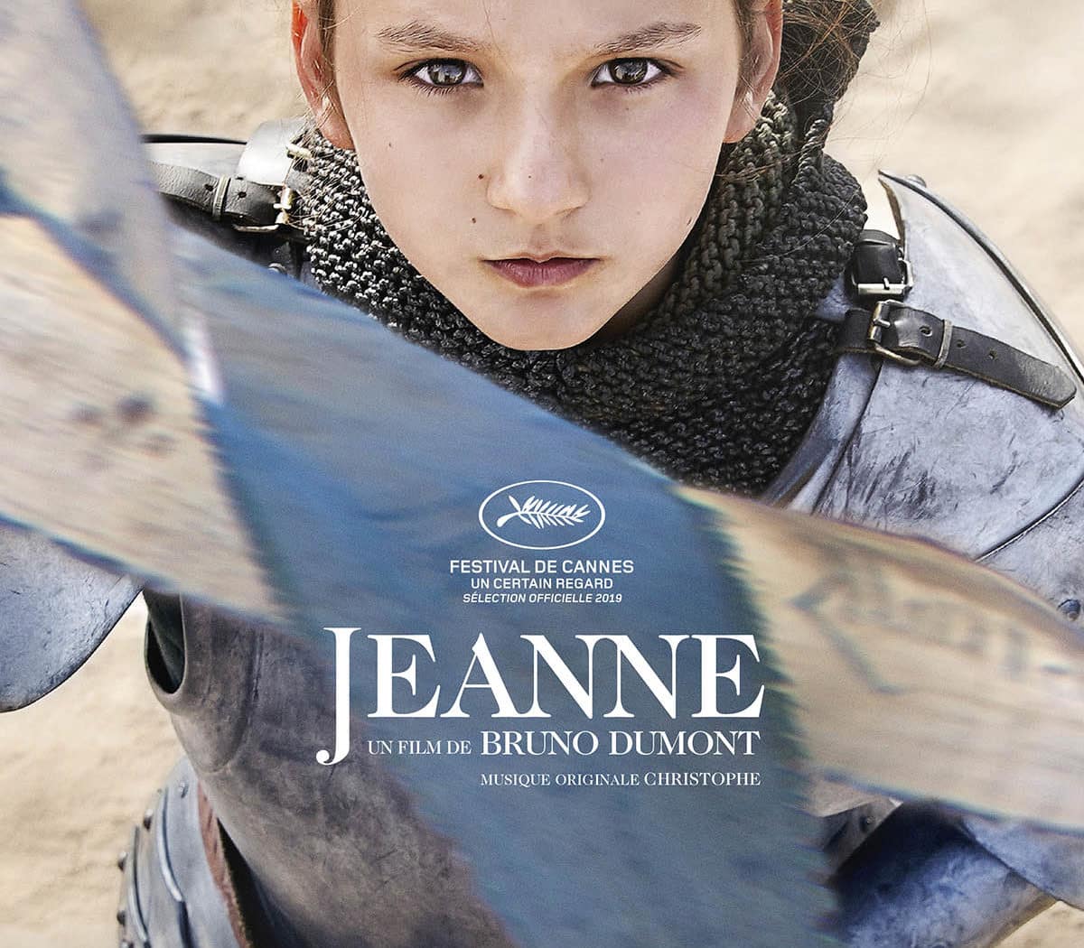 Affiche française du film de Bruno Dumont, Jeanne