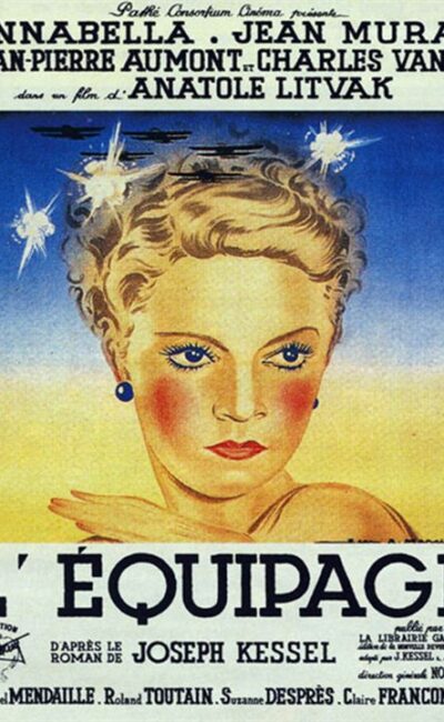 affiche originale film L'équipage d'après Joseph Kessel