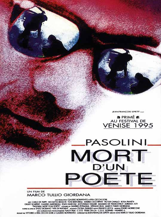 Pasolini, mort d'un poète, l'affiche du film