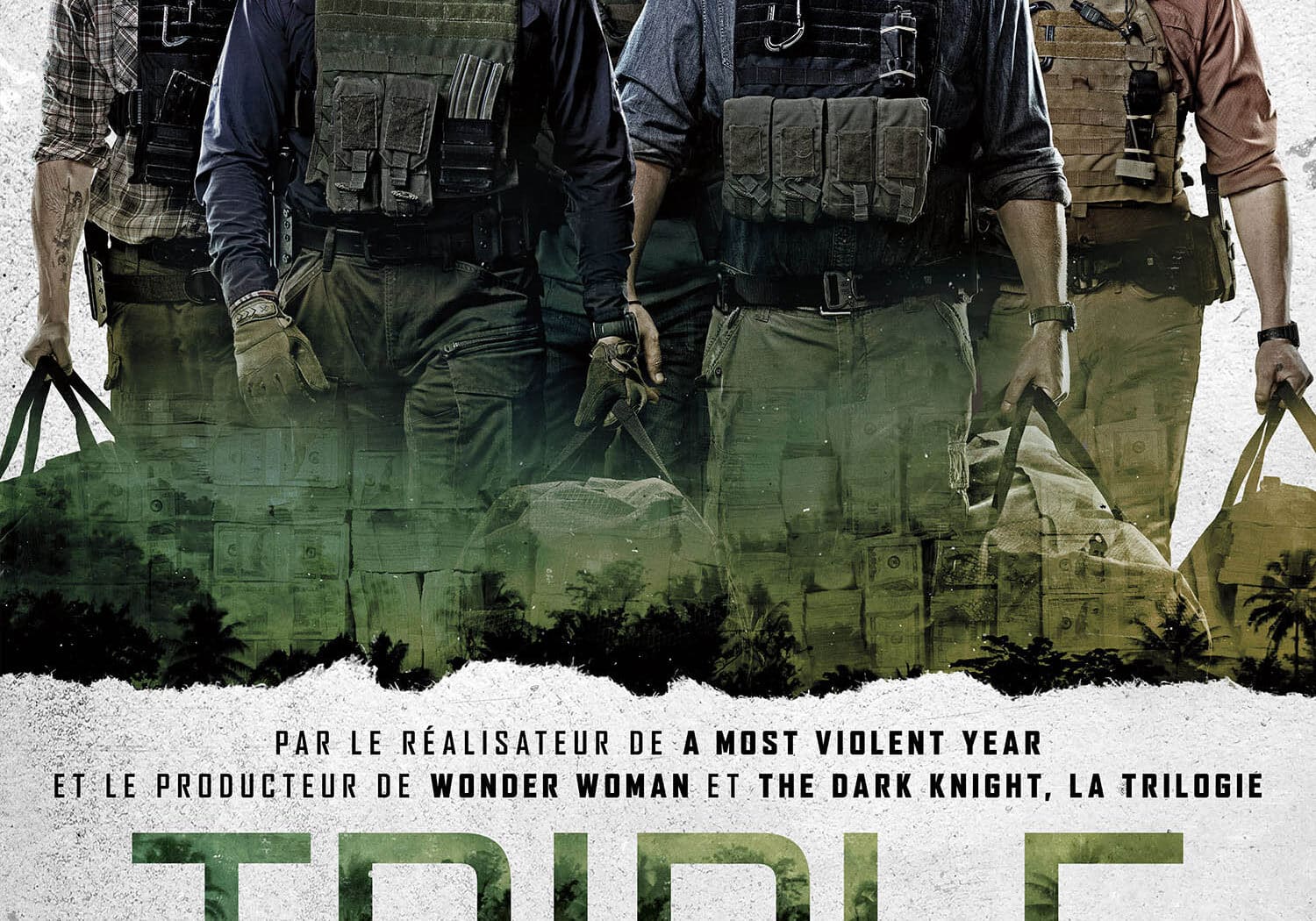 Triple Frontière, affiche du film Netflix