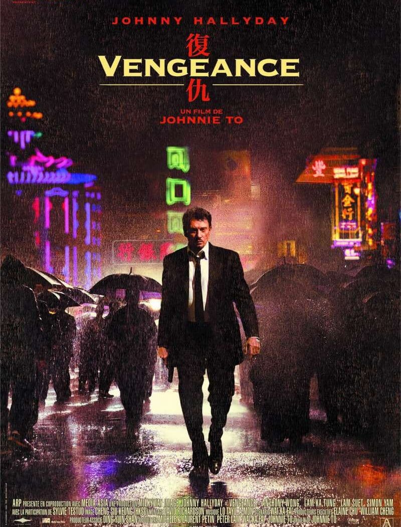 Vengeance, affiche du film de Johnnie To