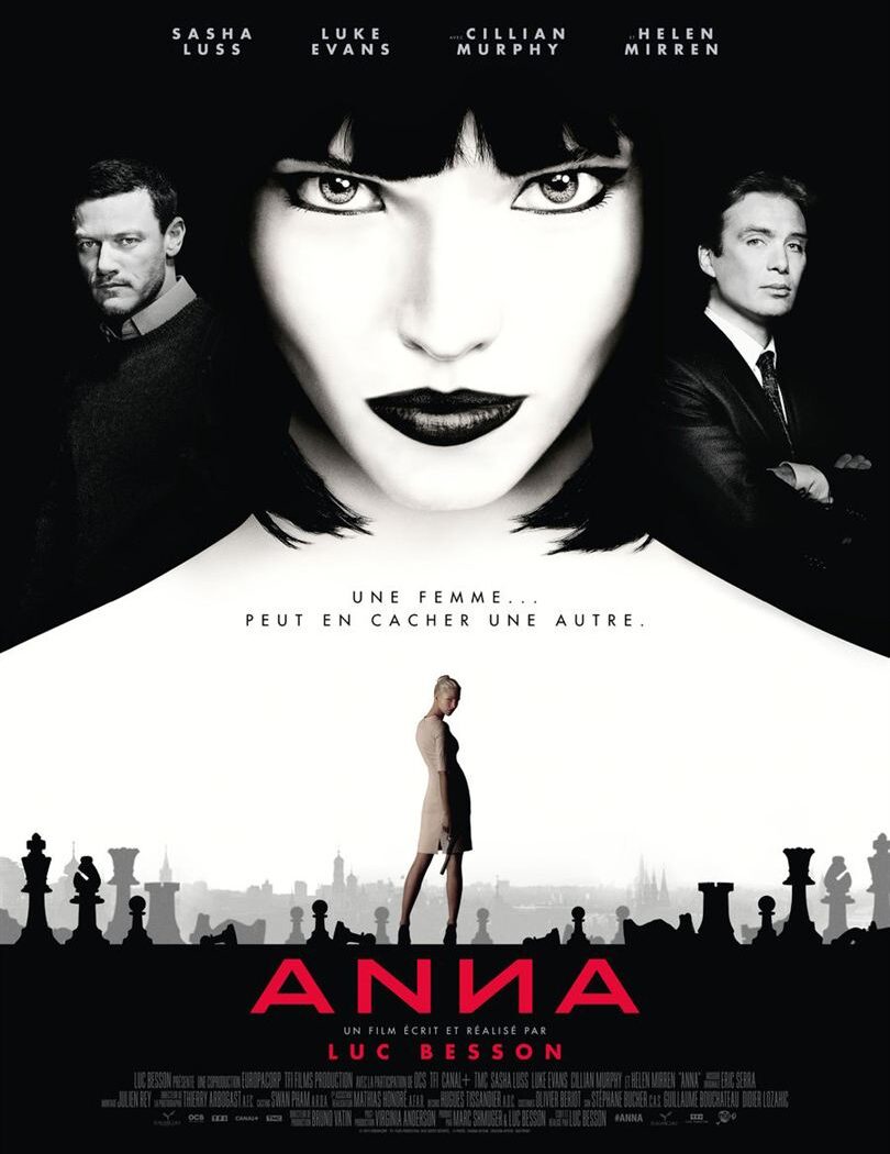 Affiche d'Anna de Luc Besson, définitive