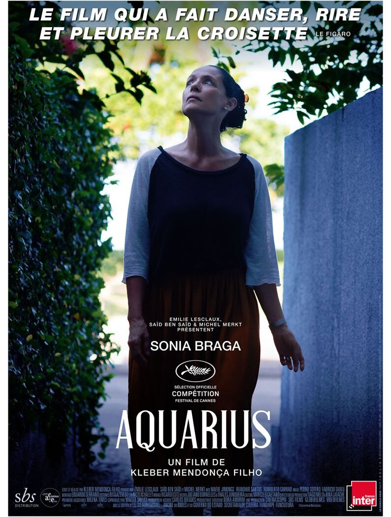 Affiche française de Aquarius de Kleber Mendonça Filho
