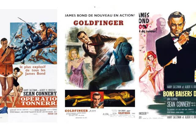 Les plus gros succès de Sean Connery au cinéma