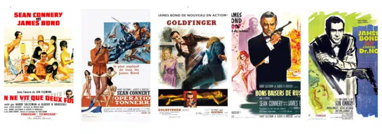Les plus gros succès de Sean Connery au cinéma