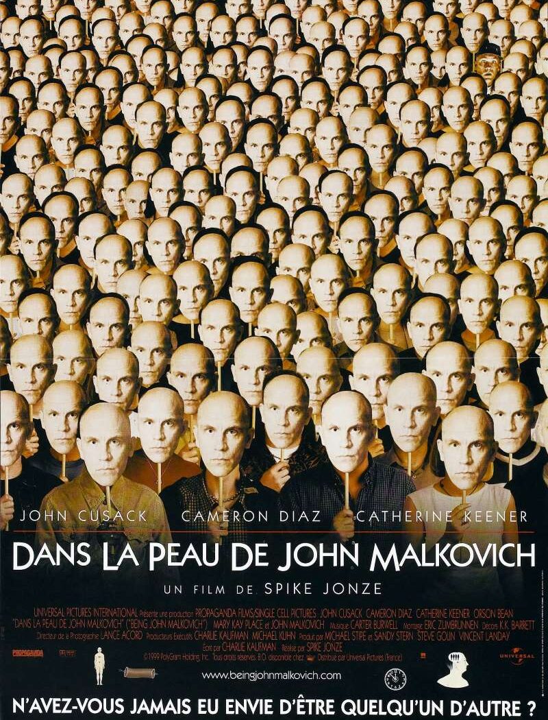 Dans la peau de John Malkovich, affiche