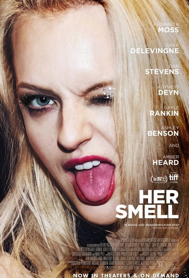 Affiche américaine de Her Smell avec Elisabeth Moss