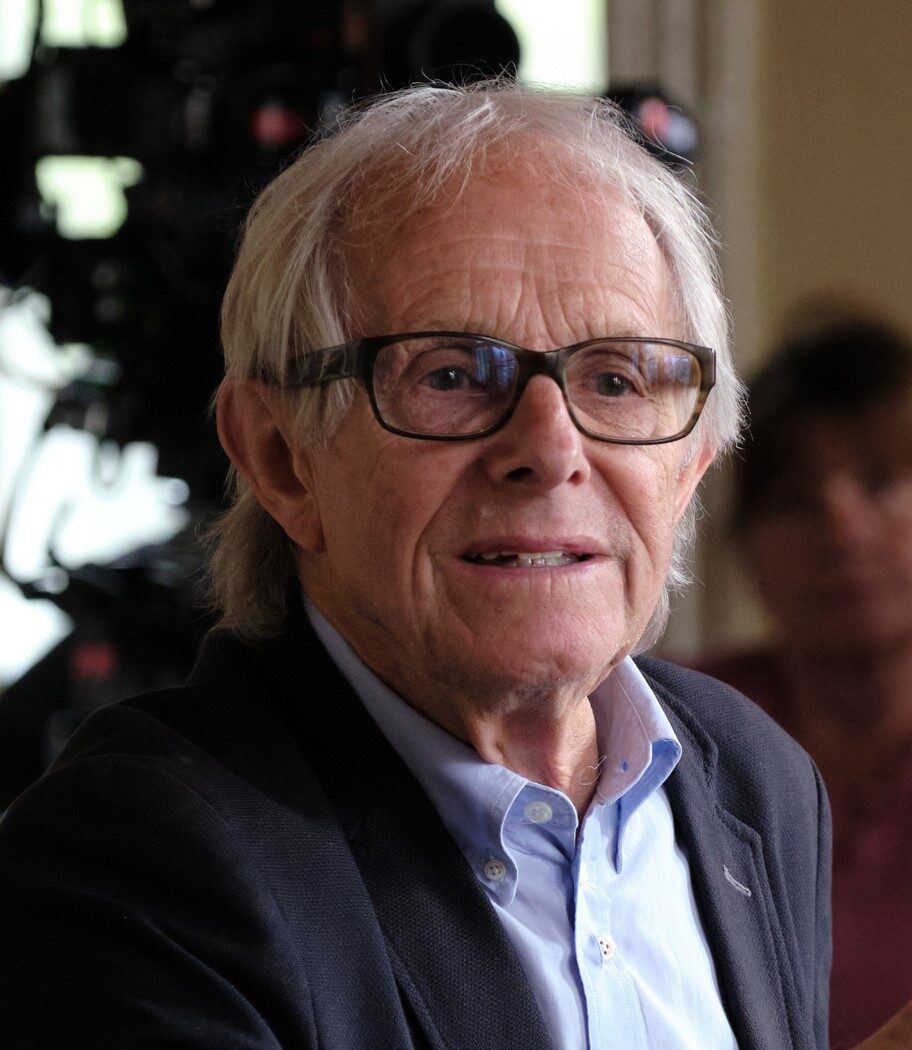Ken Loach sur le tournage de The Old Oak