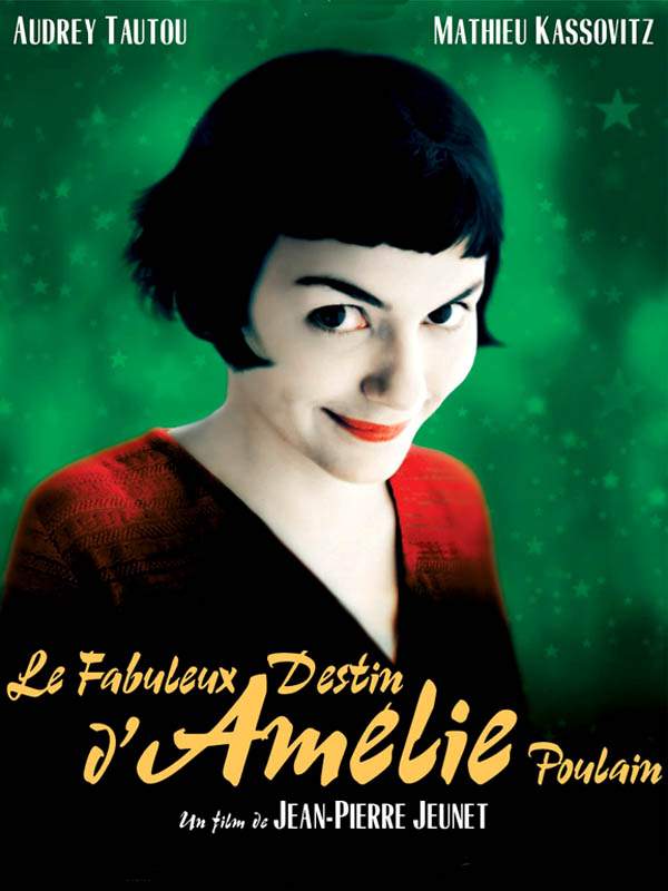 Affiche du Fabuleux destin d'Amélie Poulain de Jean-Pierre Jeunet