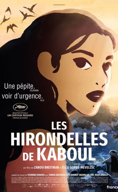 Les hirondelles de kaboul affiche du film