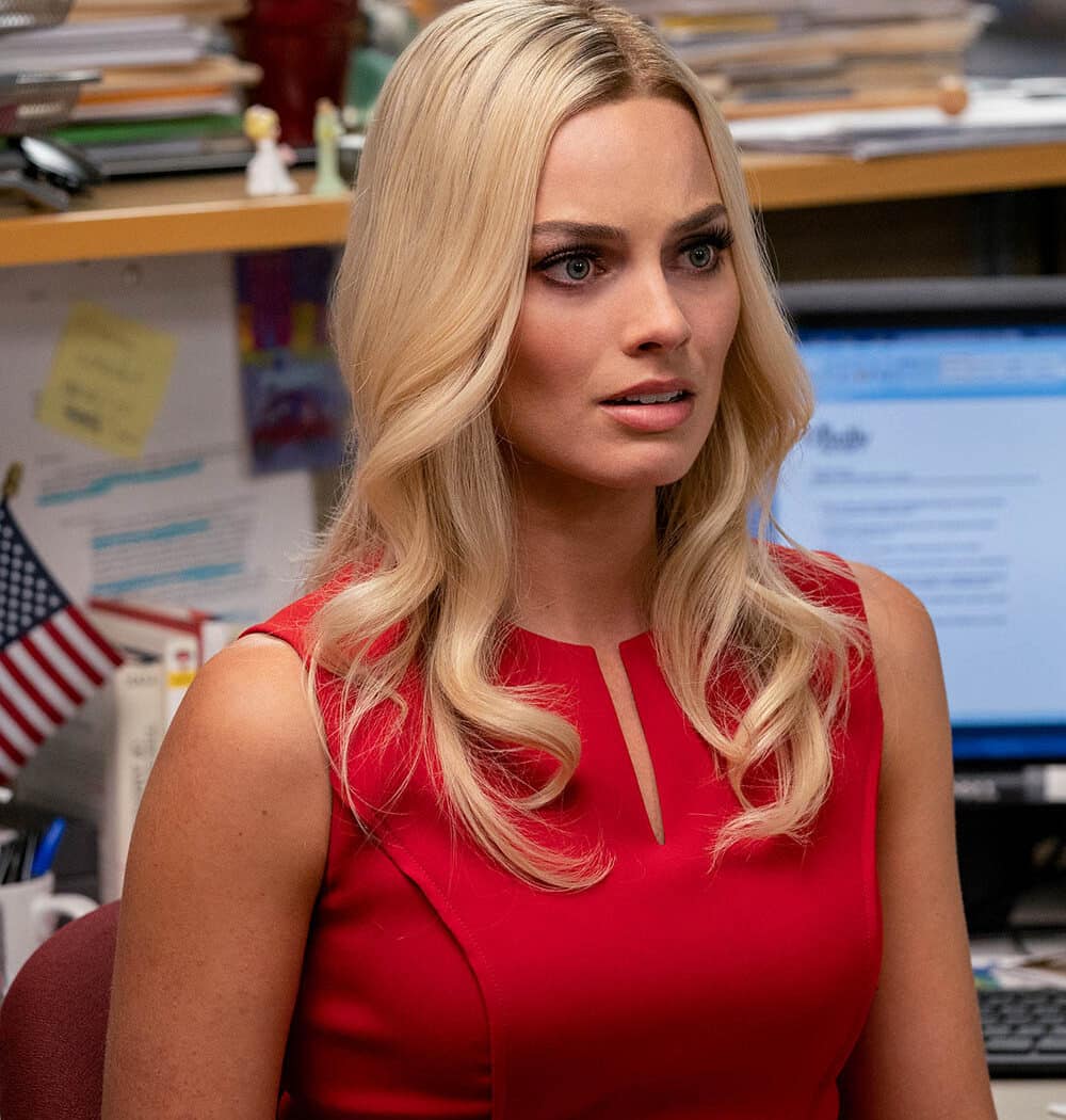 Margot Robbie journaliste sur Fox News dans Scandale