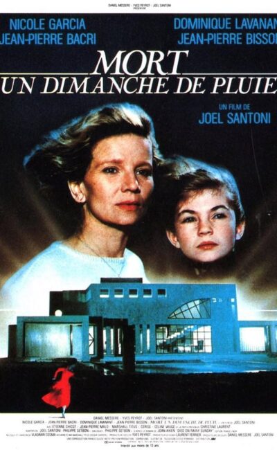 Affiche de Mort un dimanch de pluie de Joël Santoni