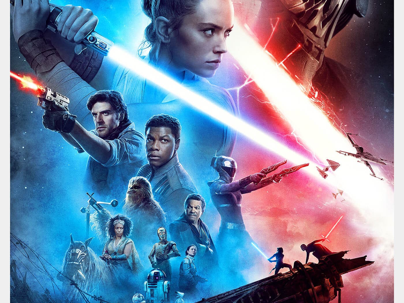 L'ascension de Skywalker : l'affiche américaine de Star Wars 9