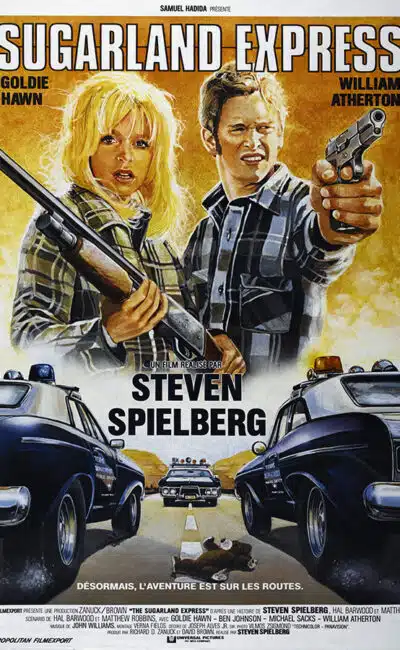 Affiche de Sugarland Express de Steven Spielberg, avec Goldie Hawn