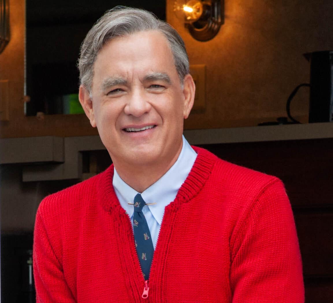 Tom Hanks dans L'extraordinaire Mr. Rogers