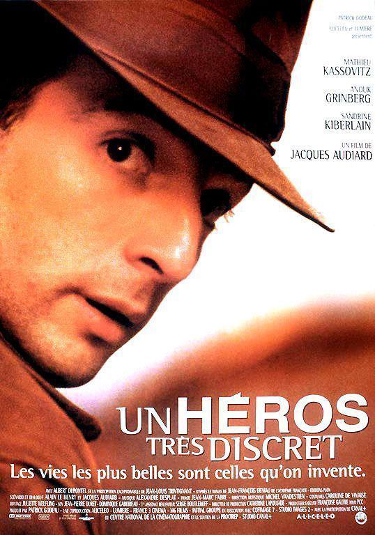 Affiche de Un héros très discret de Jacques Audiard