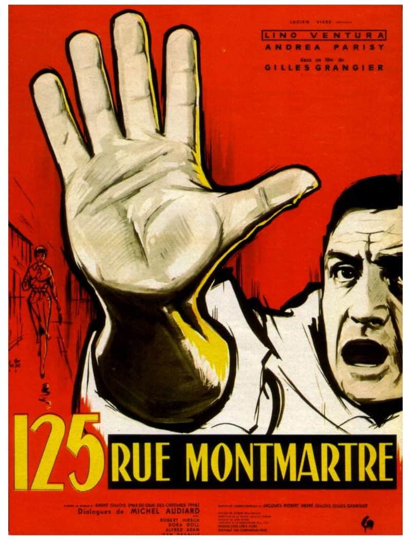 125 rue Montmartre, l'affiche