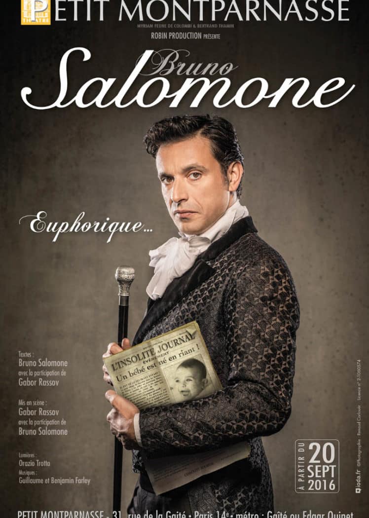 Bruno Salomone photographié par Renaud Corlouër