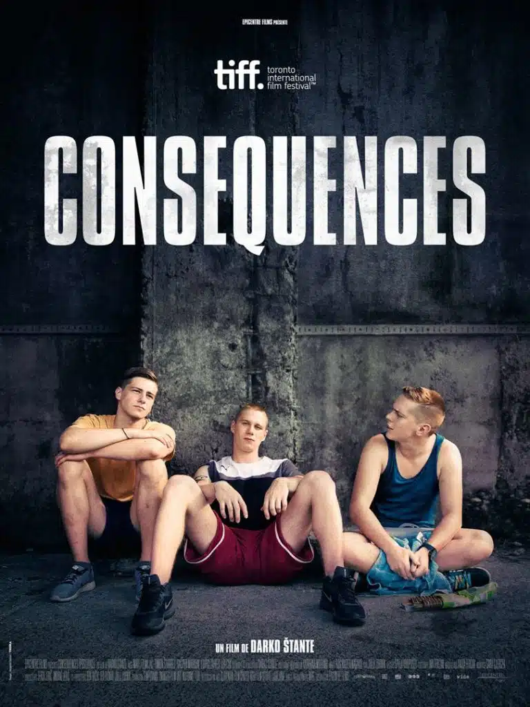 Conséquences, affiche du film slovène