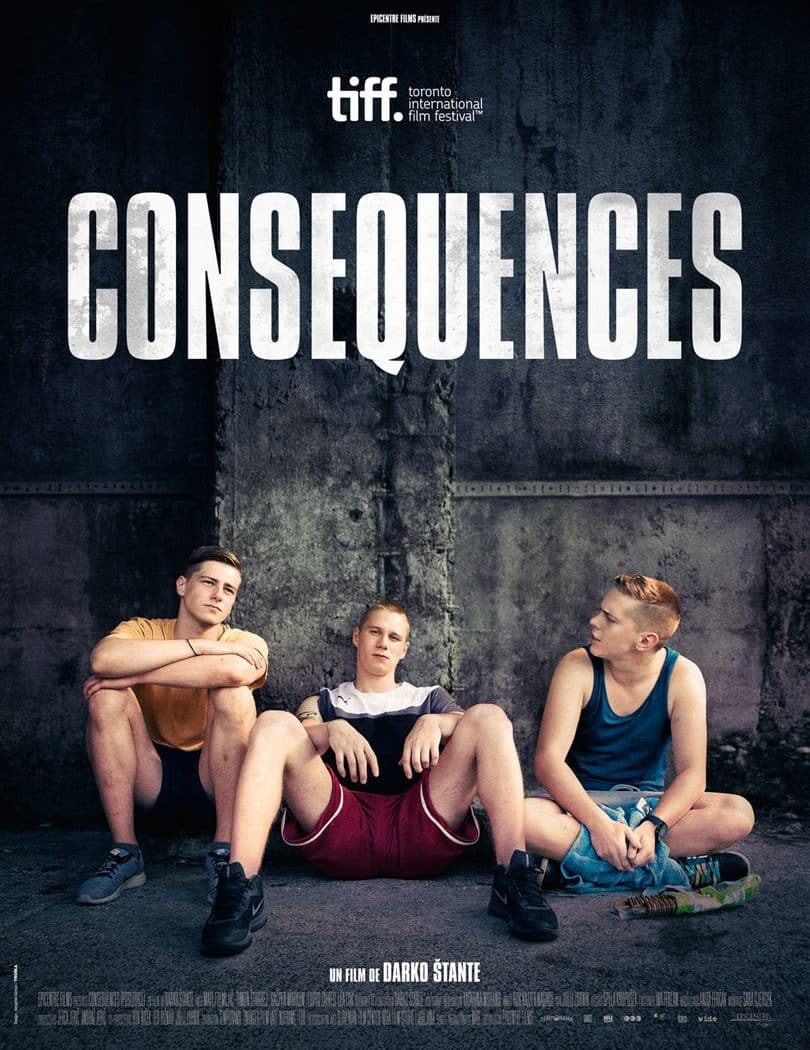 Conséquences, affiche du film slovène