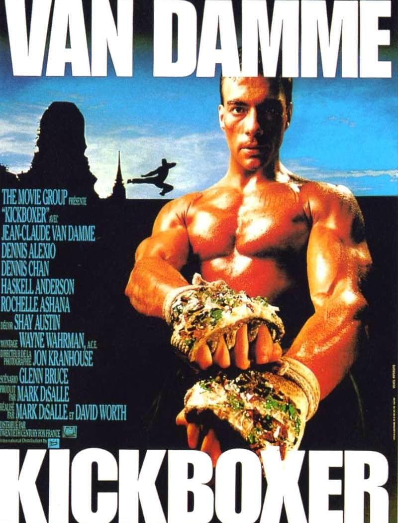 kickboxer, l'affiche