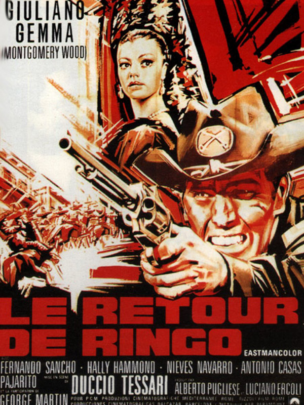 Le Retour de Ringo affiche cinéma