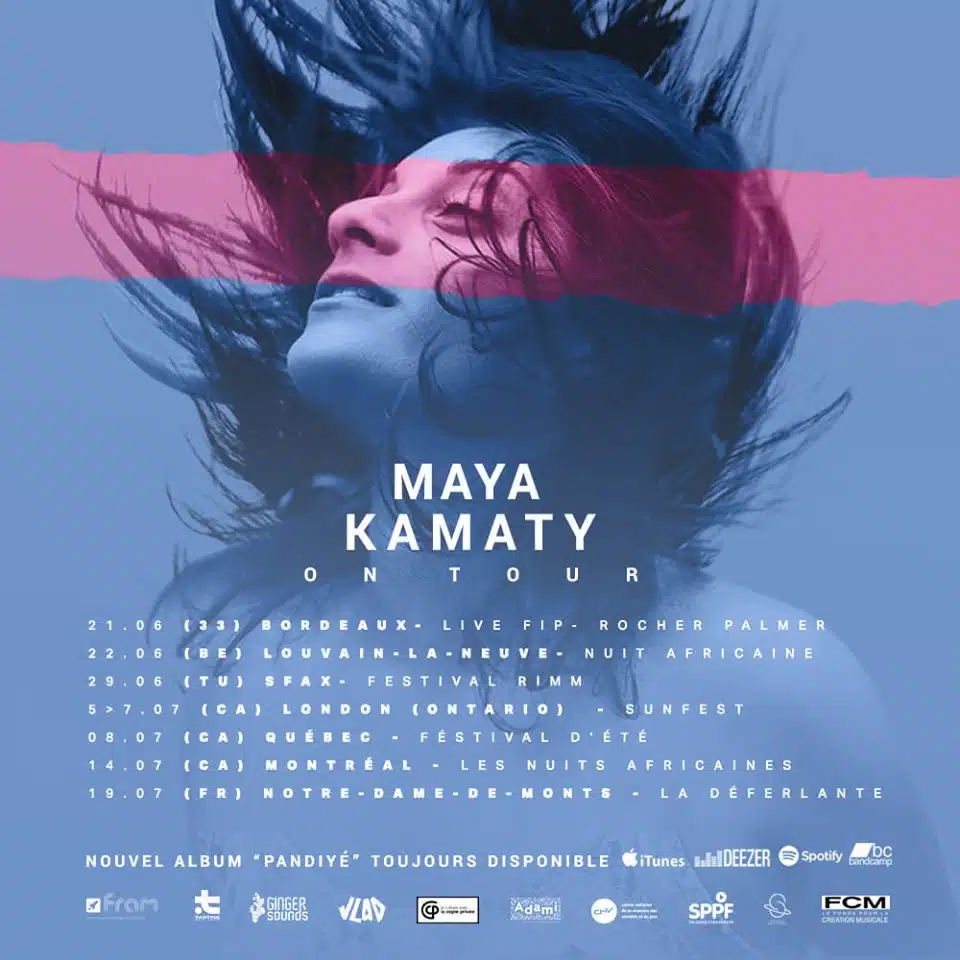 Maya Kamaty en concert