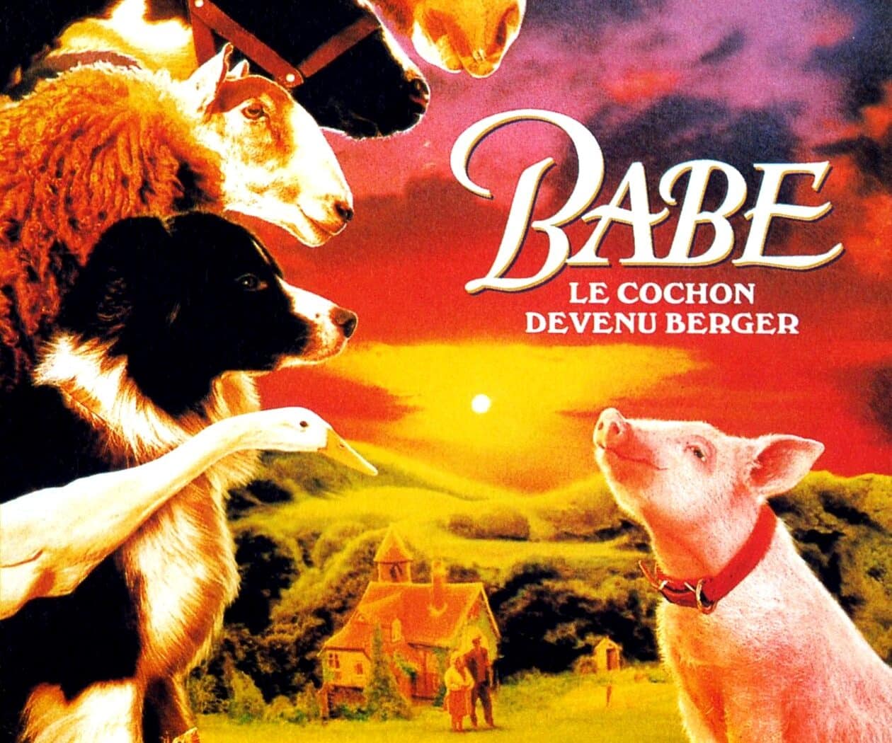 Affiche de Babe, le cochon dans la ville