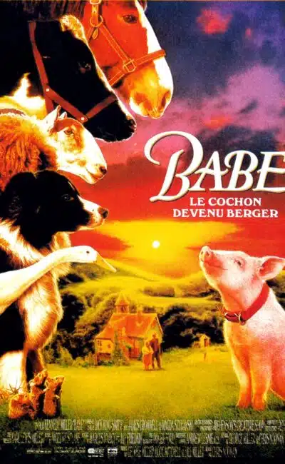 Affiche de Babe, le cochon dans la ville