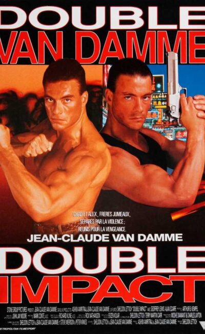 Double impact, l'affiche du Van Damme