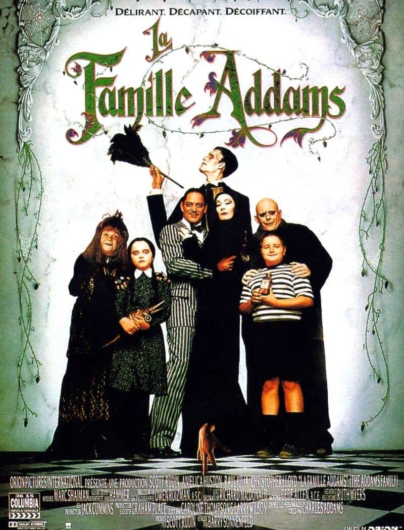 La famille Addams, l'affiche du film de 1991