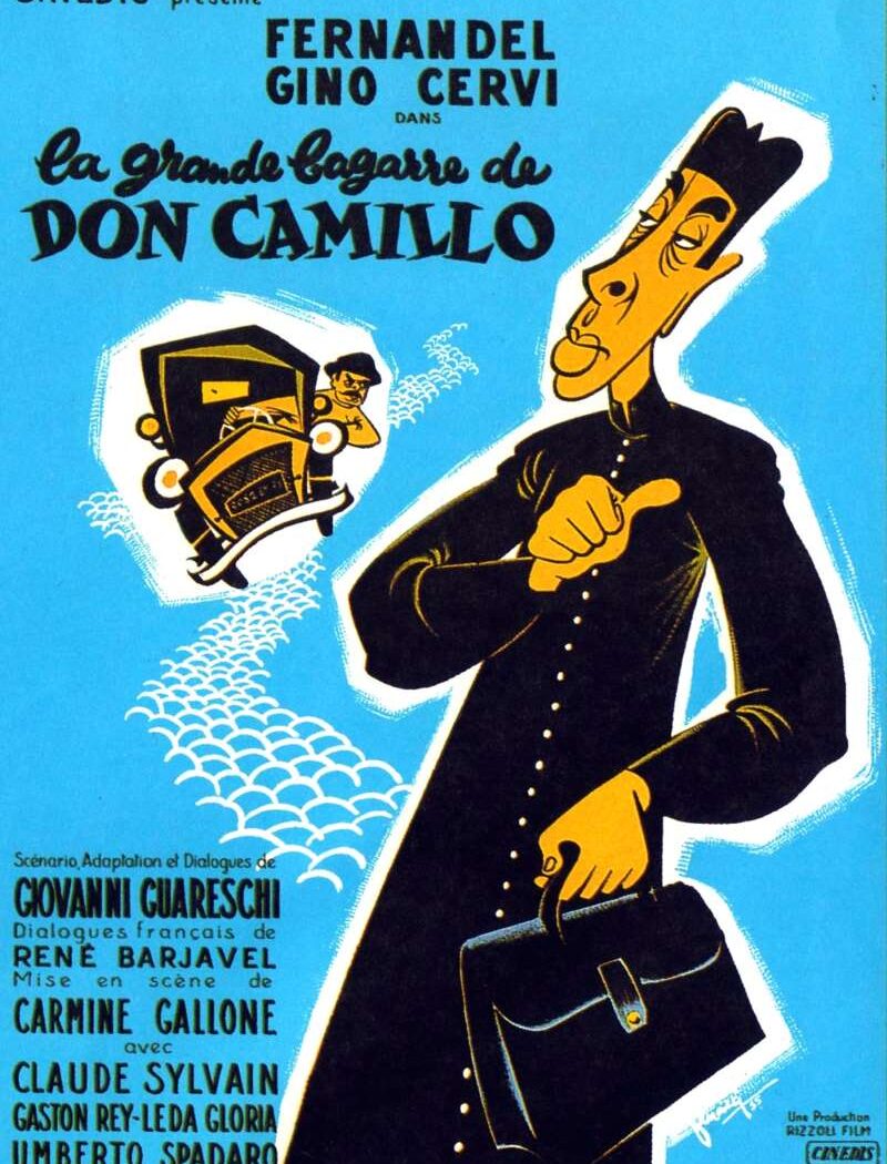 La grande bagarre de Don Camillo, l'affiche française