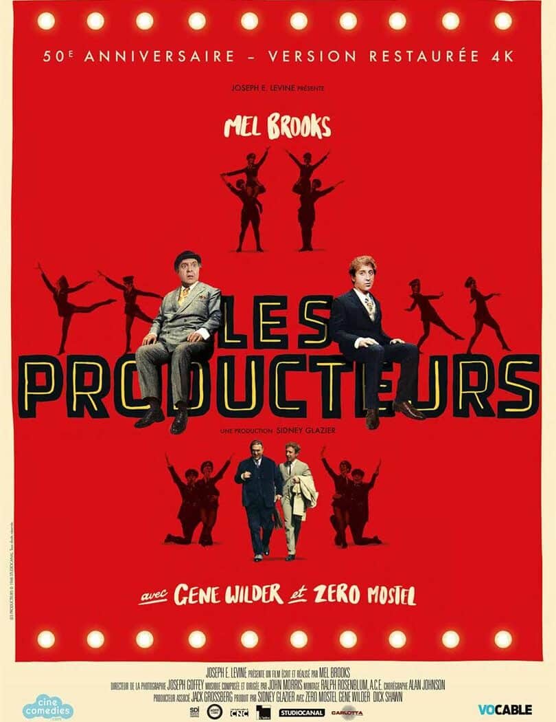 Affice française (reprise) des Producteurs de Mel Brooks