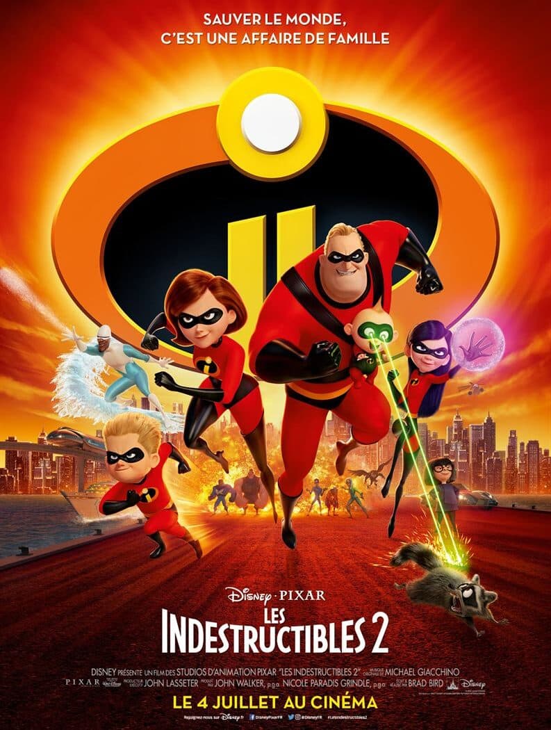 Les indestructibles 2, l'affiche