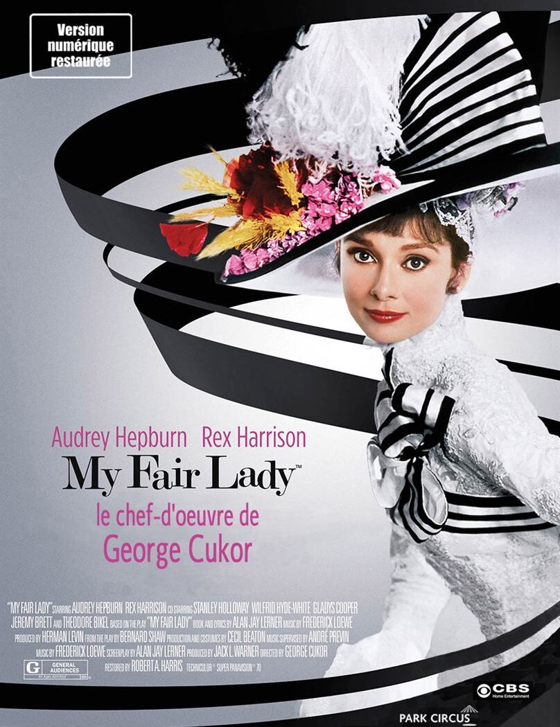 Affiche de la reprise 2017 de My Fair Lady