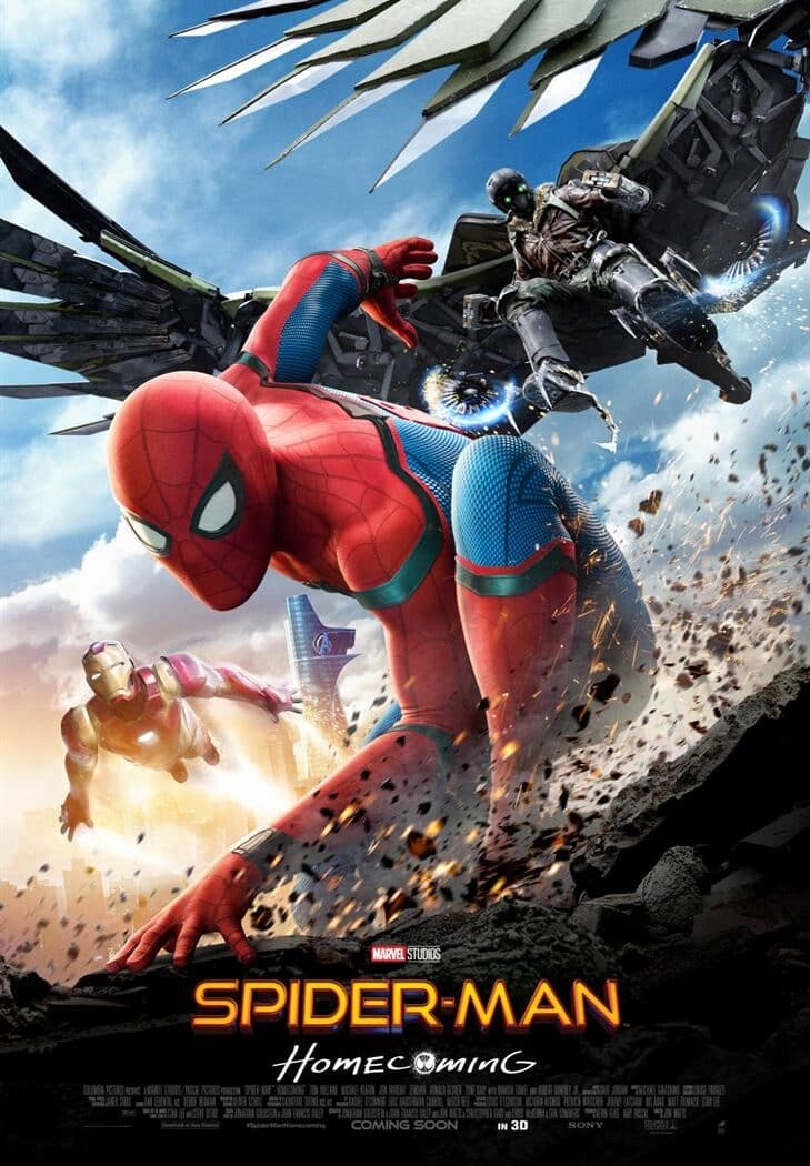 Affiche définitive de Spider-Man Homecoming