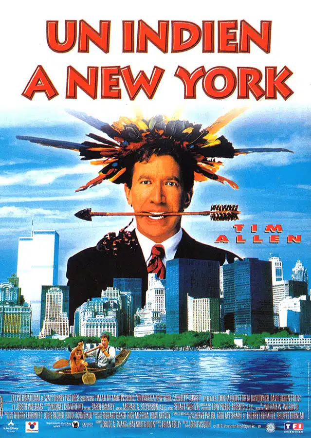 Affiche d'Un Indien à New York