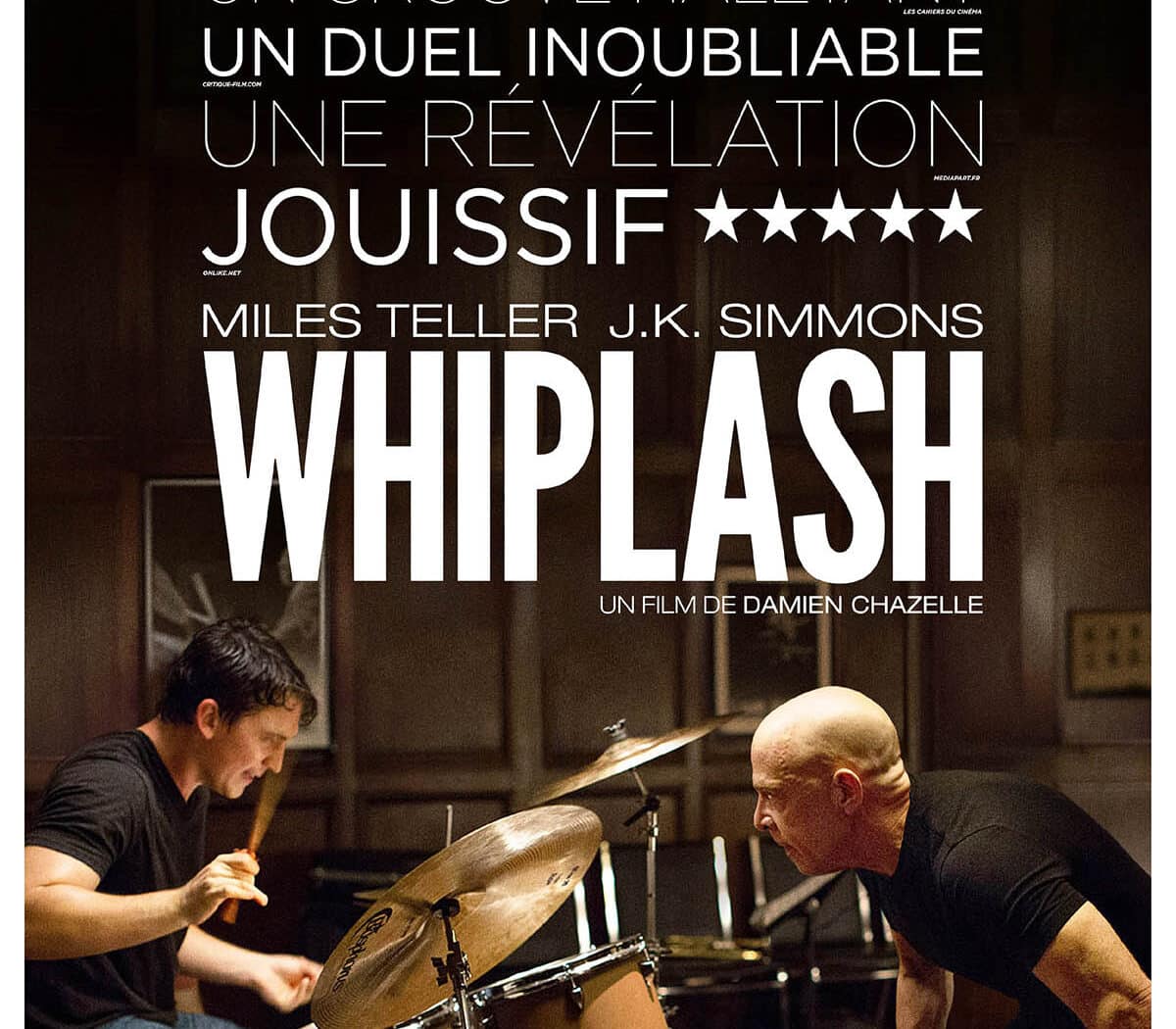 Affiche de Whiplash de Damien Chazelle