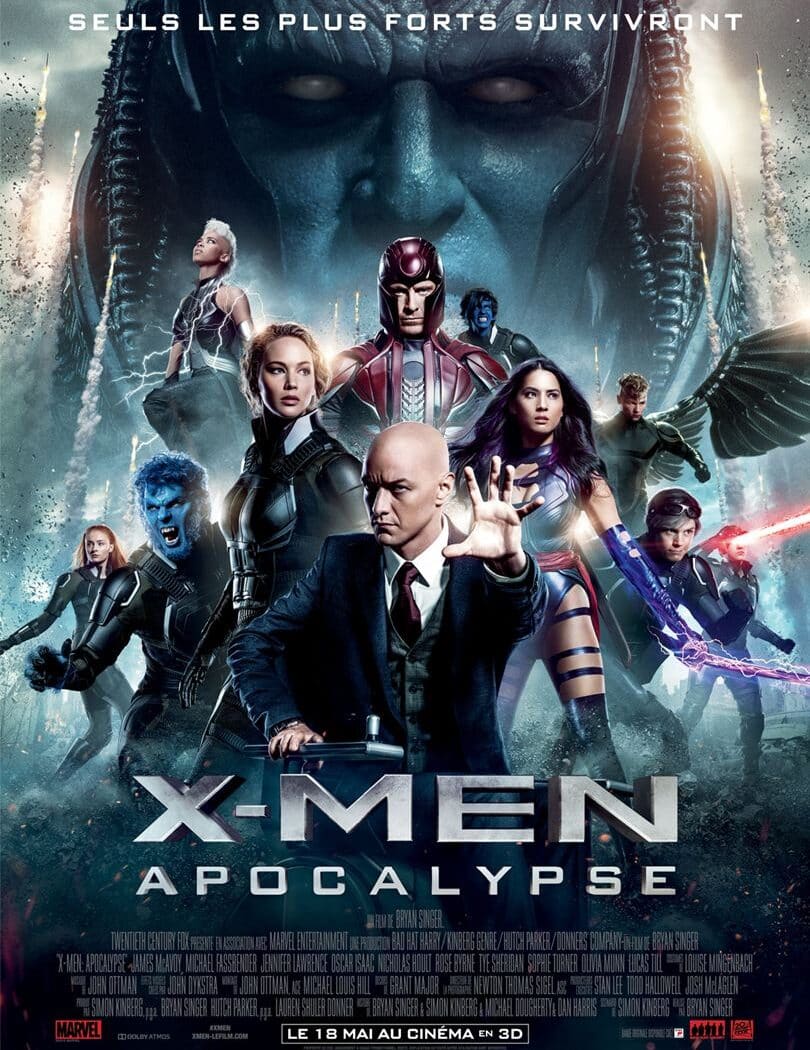 X-Men Apocalypse, affiche française