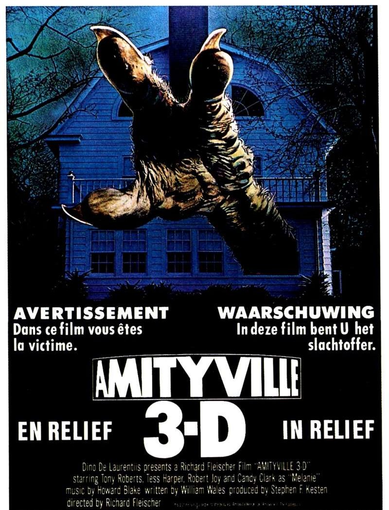 Amityville 3D, l'affiche belge